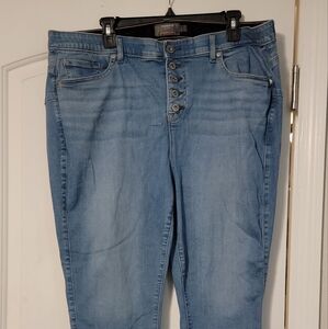 Torrid Women's Skinny Jeans - Light Blue